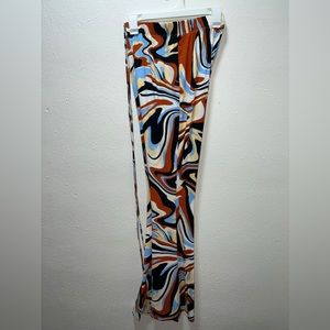 “Psychedelic” multi colored “hippie” pant